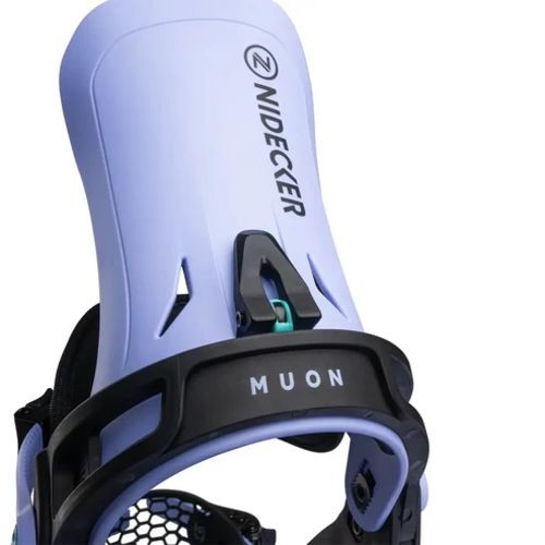 Nidecker Muon Snowboard Bindings, Lavender, Small
