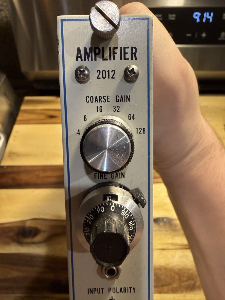 Canberra 2012 Spectroscopy Amplifier NIM Module