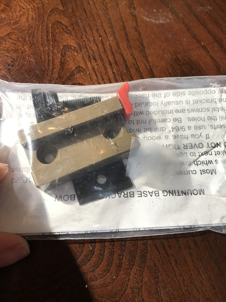 Mounting base bracket on bow