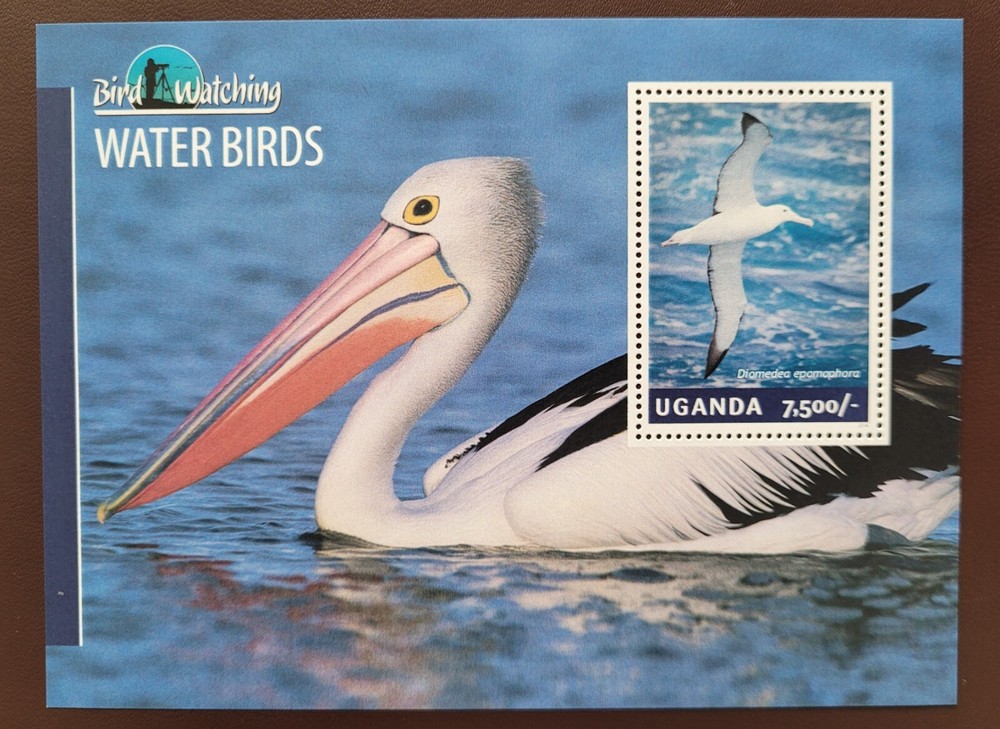 Uganda 2014 / Birds - Water Birds / 1v ms