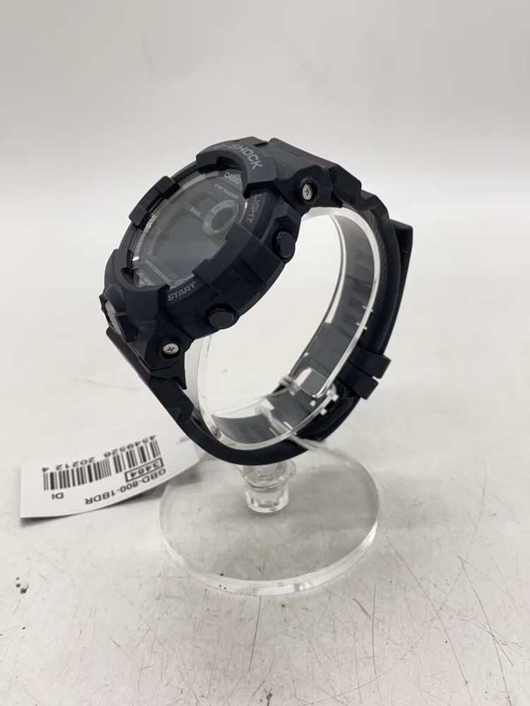CASIO Quartz Watch G SHOCK Digital Rubber BLK BLK