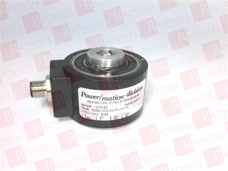 ENCODER PRODUCTS 225Q-10-0100-PU-N-Y-K / 225Q100100PUNYK (NEW IN BOX)