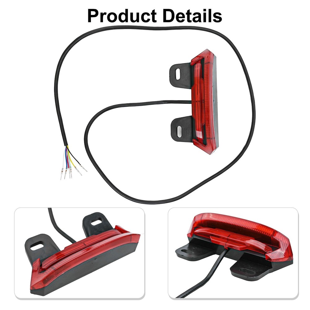 Functional Electric Scooter Taillight for Safety and Brake Functionality