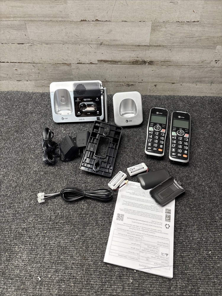 Used AT&T BL102-2 2-Handset  Answering System