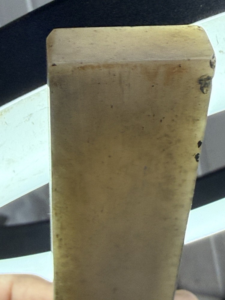 Two Small Translucent sharpening Stones Used