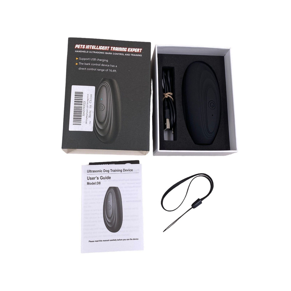 Bark Control Training Pets Intelligent Training Expert USB Charging