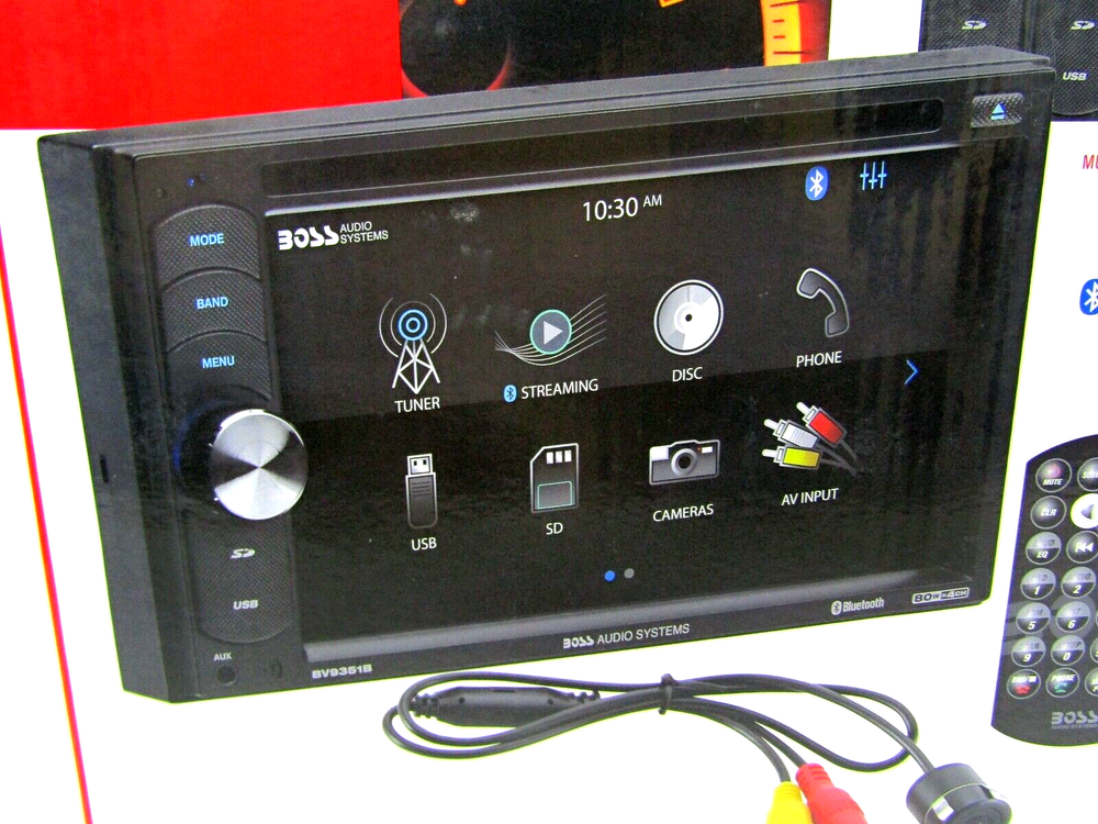 BOSS Audio Systems BVB9351RC 6.2” Touchscreen Car CD DVD Player MP3 AM/FM
