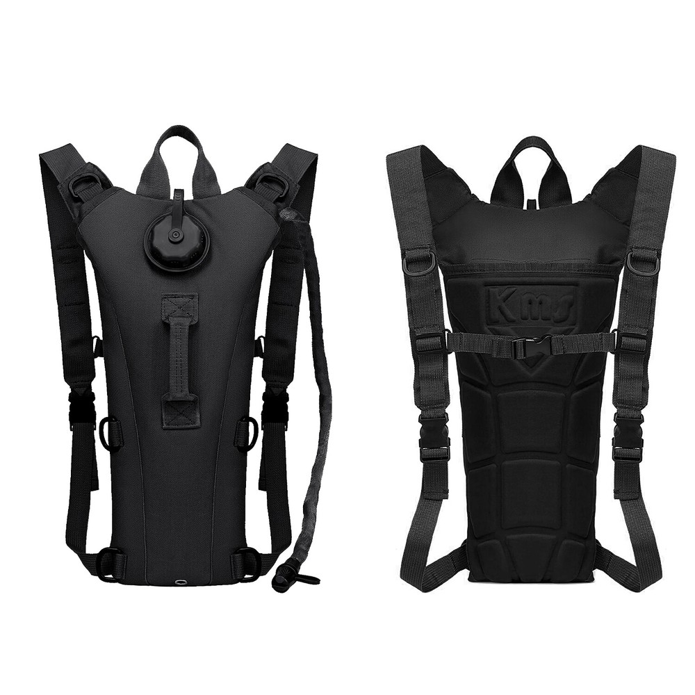 3L Water Bladder Hydration Pack Bag Water Storage Backpack for Hiking Camping US