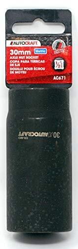 Autocraft AC671 30MM Front Wheel Drive Axle Nut Socket