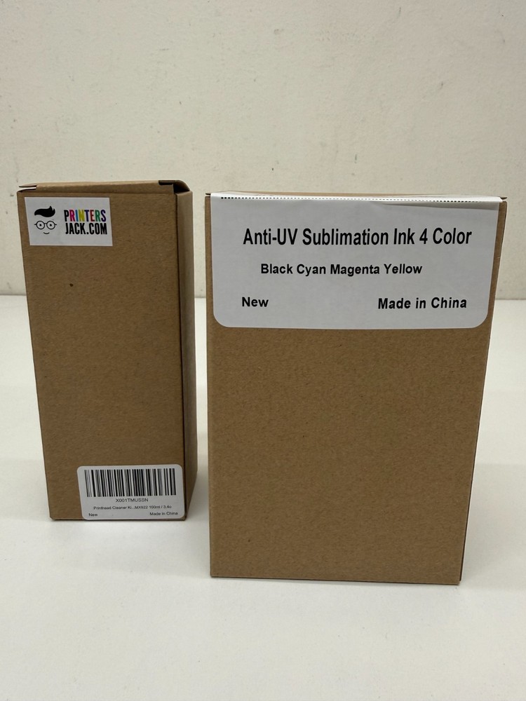 Sublimation Ink Refill + Printhead Cleaning Kit for Epson Inkjet Printers