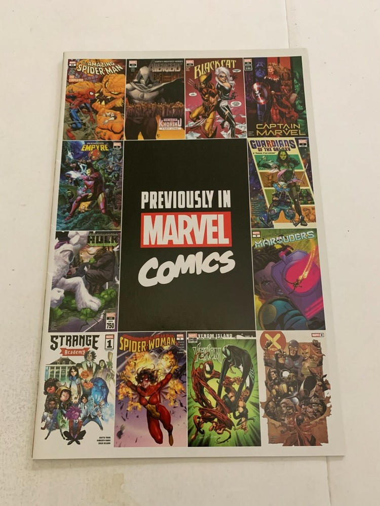 2020 Previous In Marvel Comics Recap Guide No