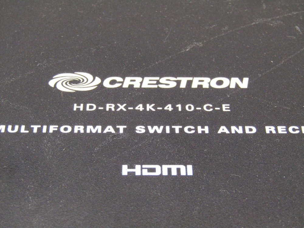 Crestron HD-RX-4K-410-C-E 4K Multiformat Switch and Receiver