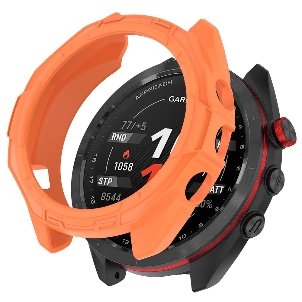 Plating TPU Watch Screen Protector Case Protective Cover for Garmin Approach S70