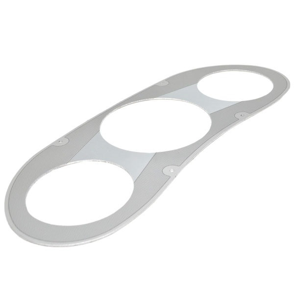Ranger Boat Blank Gauge Panel 7202461 | 2007 Z Comanche Silver