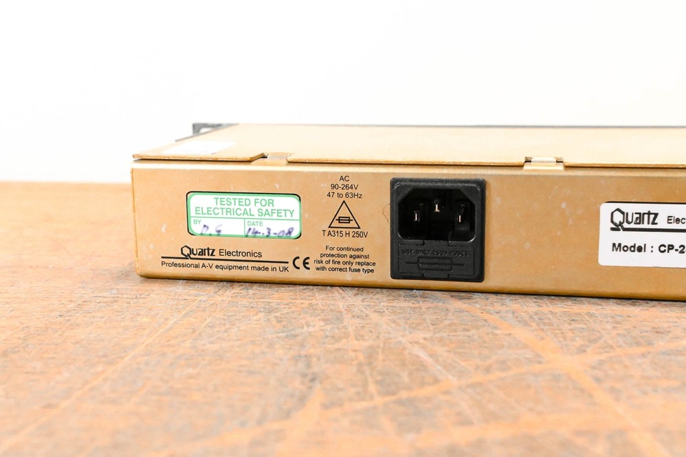 Evertz Quartz CP-2402 1RU 29-Button Remote Control Panel CG007AC