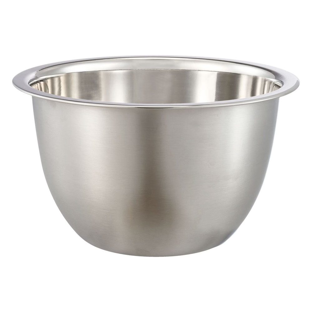 Mainstays SS 3QT Multi-Use Mixing Bowl for Prepping, Serving or Storage