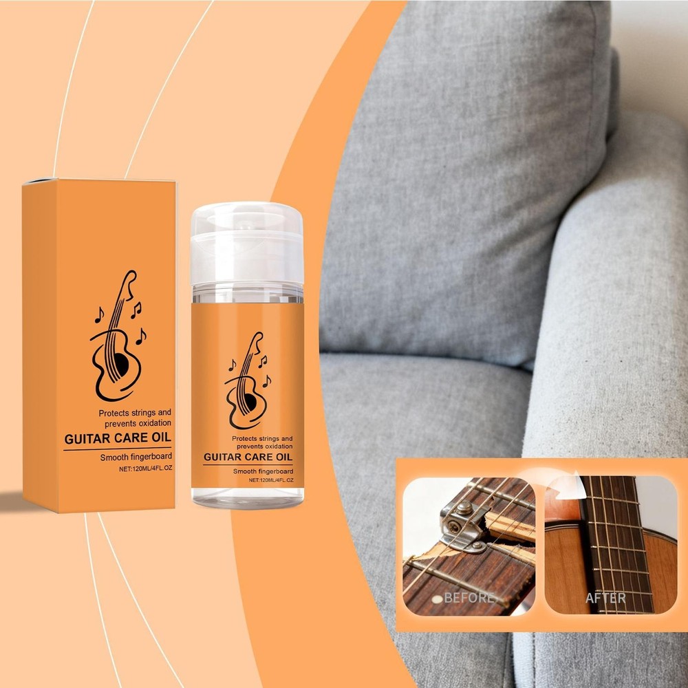 Guitar String Lubricant | 120ML Protective Care Liquid | Guitar Polish