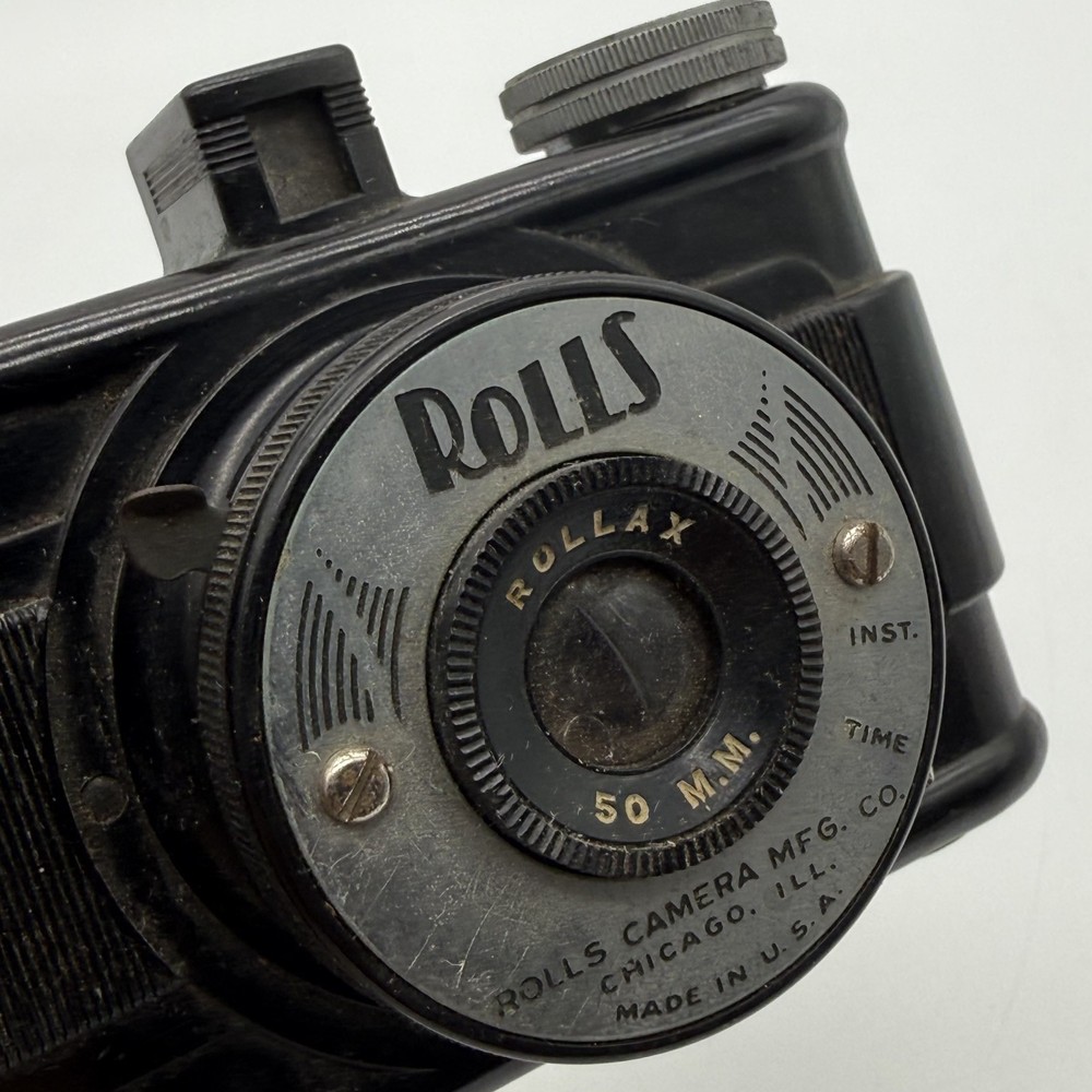 ROLLS Rollax 50mm Vintage Camera Vintage Untested