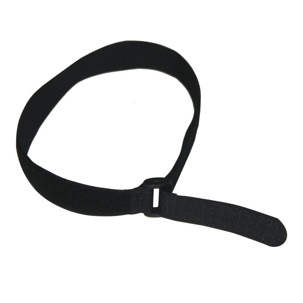 16 Pack 18in Nylon Hook & Loop Reusable Durable Cable Ties Cord Organizer
