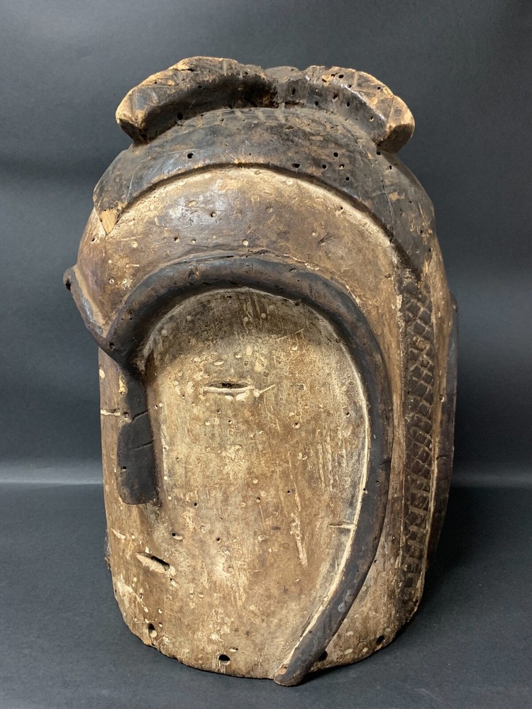 AFRICAN ART KWELE HELMET MASK