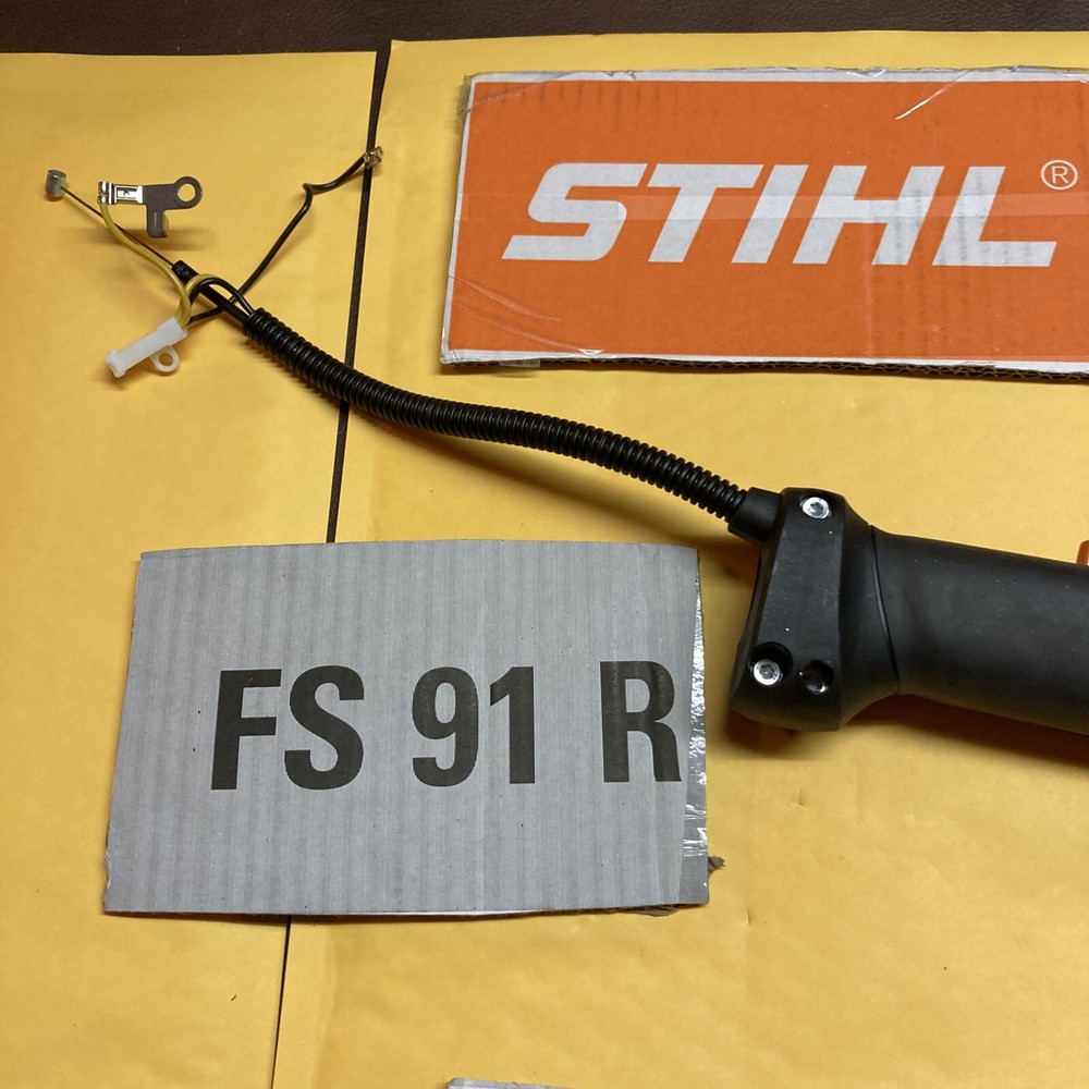 NEW Genuine OEM STIHL FS91 R Trimmer Throttle Control Handle Trigger Assembly