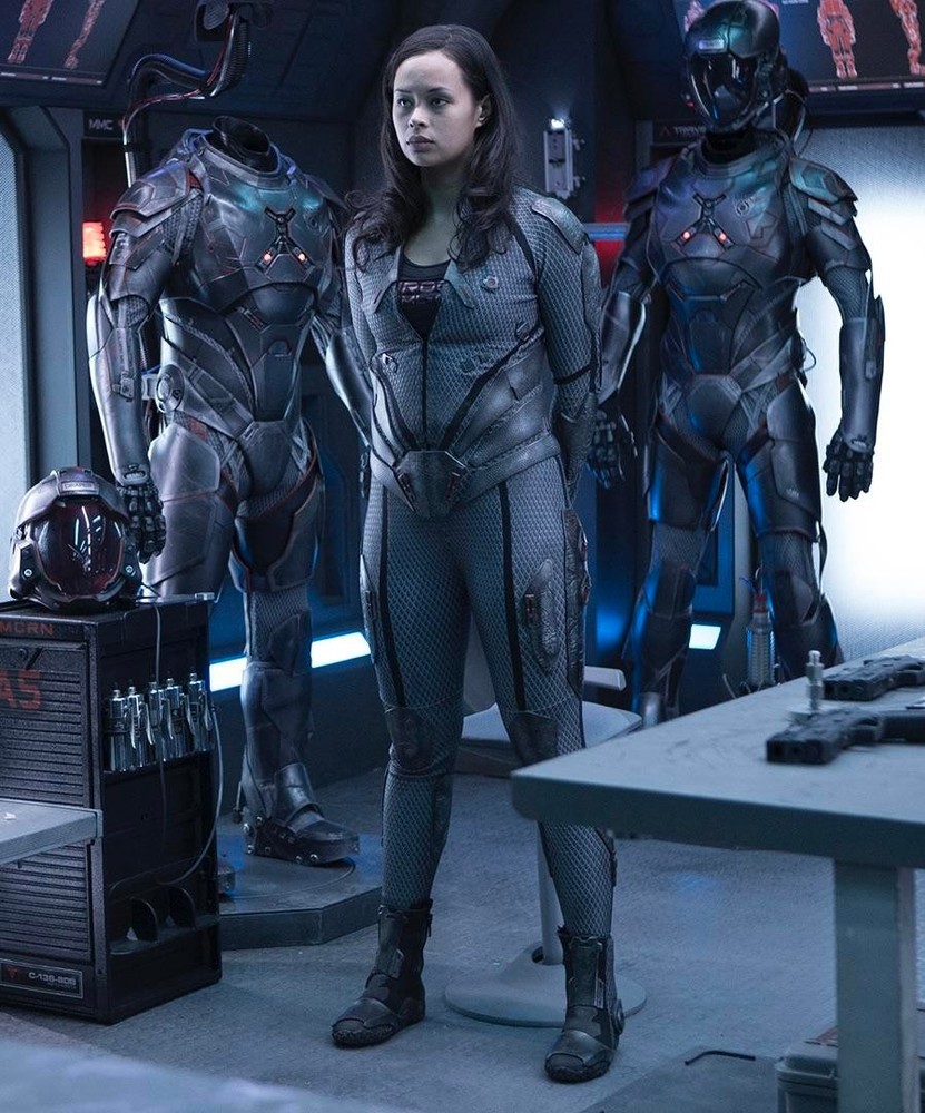 THE EXPANSE Bobby Draper Suit Material Panel Legacy Original Prop (7902-4695)
