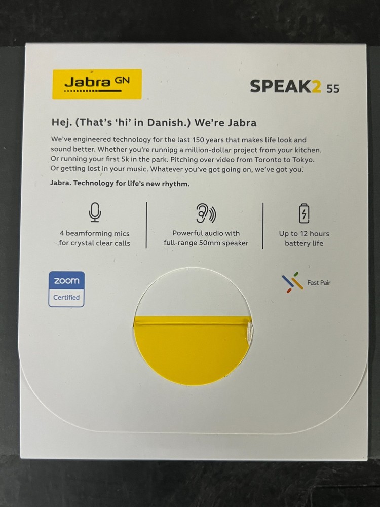 Jabra Speak2 55 Wireless Bluetooth Speakerphone PHS080W