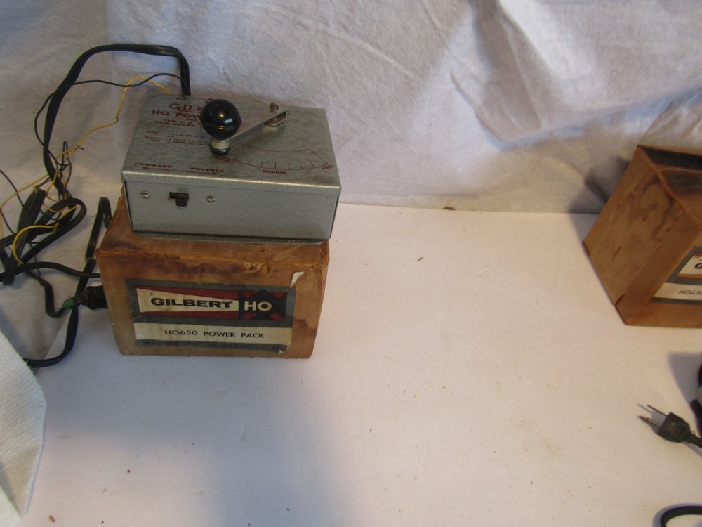 Gilbert HO650 Power Pack Transformer Controller HO Scale Model Trains Vintage