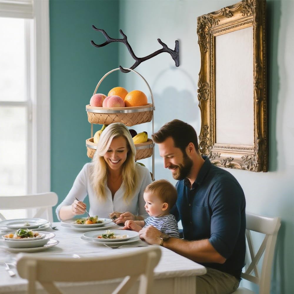 Cast Iron Tree Branch Themed Plant Hook