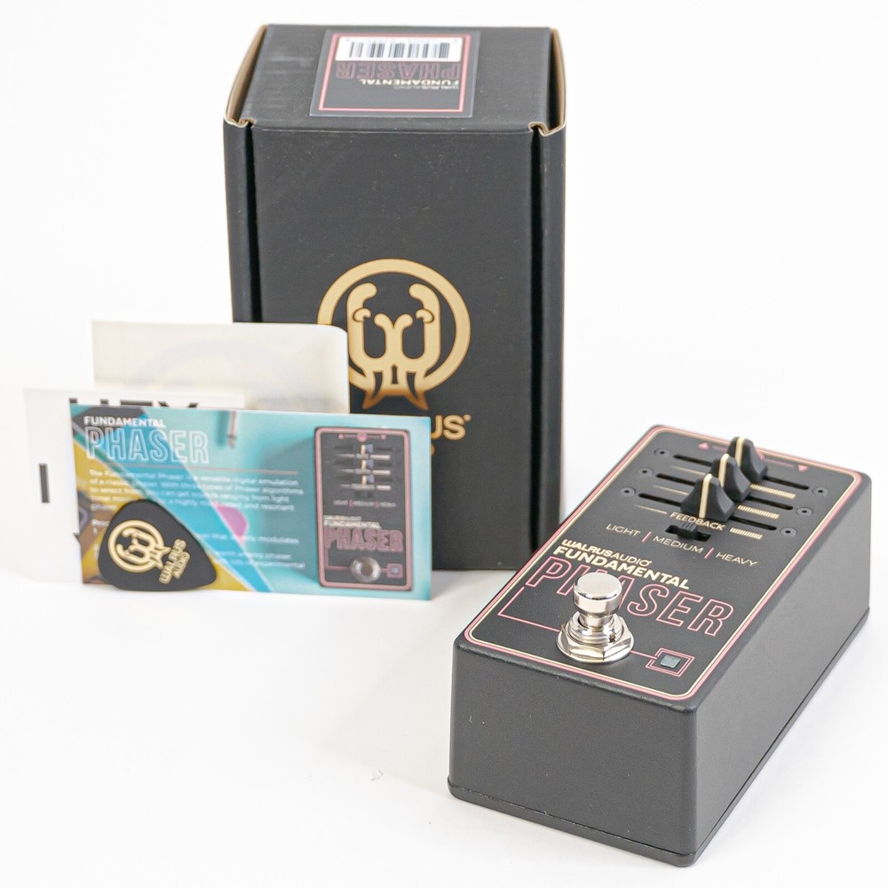 Walrus Audio Fundamental Series Phaser Effect Pedal - New