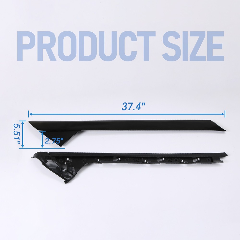 Pair Windshield A-Pillar Molding Trim For Ford Explorer Left Side 2011-2019 NEW