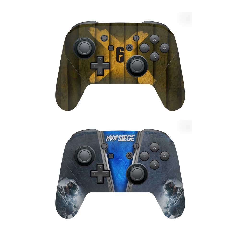 TOM CLANCY'S RAINBOW SIX SIEGE GRAPHICS SKIN NINTENDO SWITCH PRO CONTROLLER