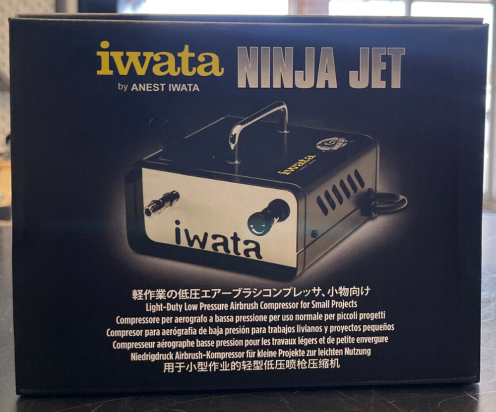 Iwata-Medea Studio Series Ninja Jet Single Piston Air Compressor