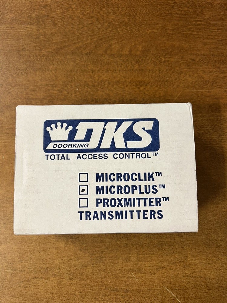 New DoorKing Transmitter MicroPLUS 3B 318 Mhz 3 Button (10 Pack)