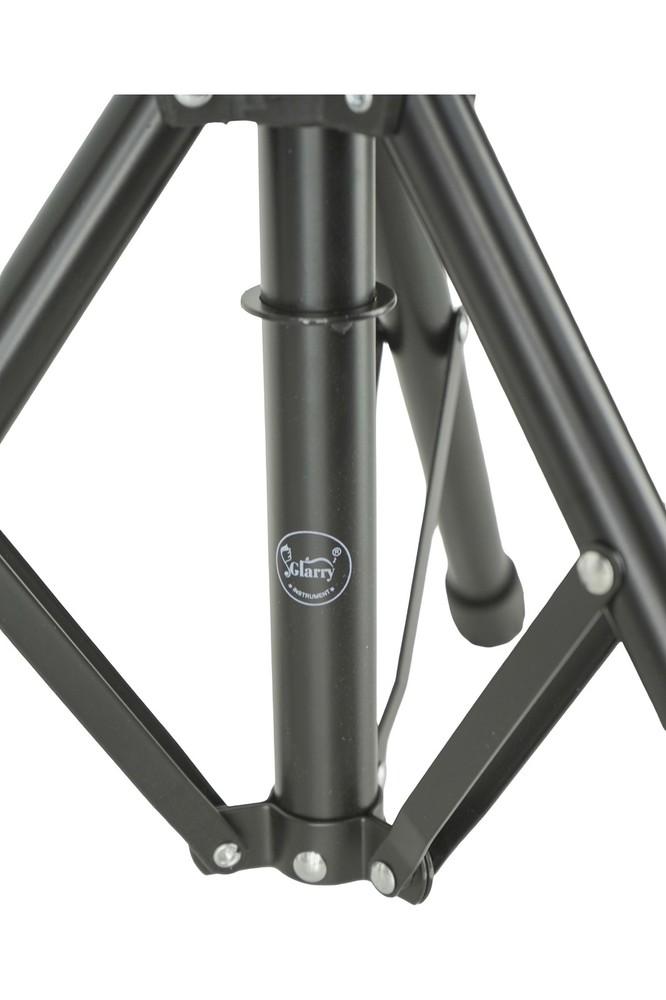 Glarry Non-adjustable Folding Percussion Drum Stool Round Seat BLEMISH