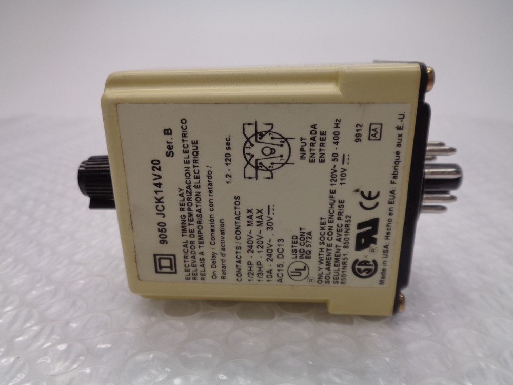 SQUARE D 9050JCK14V20 RELAY NSMP
