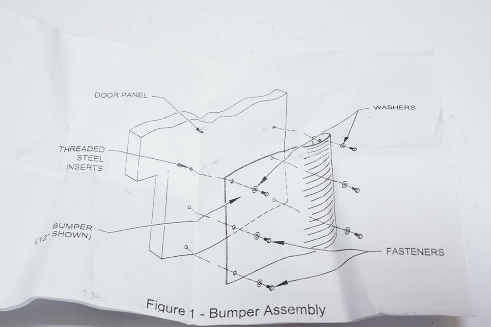 New Chase Doors Bumper Replacement For Durulite Doors Hardware ONLY! Ships Free
