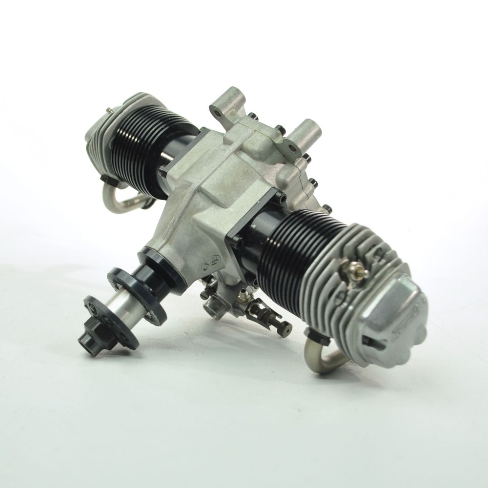 O.S. FT 120 Gemini Flat Twin Engine Four-Stroke Cycle RC Engine W/ Original Box