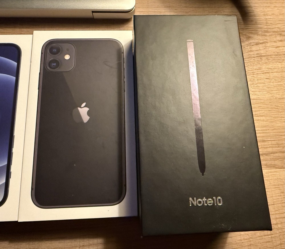 iphone Empty boxes 4 And 1 Note 10 Empty Box