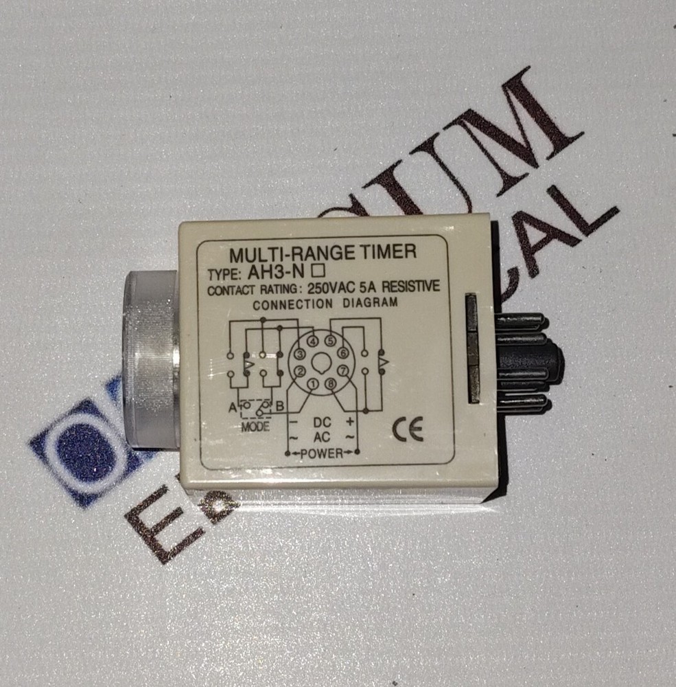 ANLY ELECTRONICS AH3-ND ELECTRONIC TIMER TIMING 1M-10H VOLTAGE 220VAC FAST SHIP