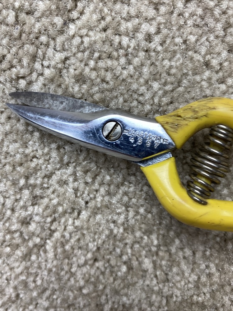 Craftsman #4597 Floral Shears /Snips Vintage