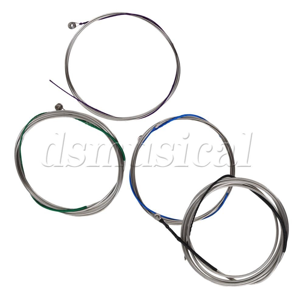 4/4 size Cello or Viola Strings Steel core Nickel Silver Wound A /D /G /C