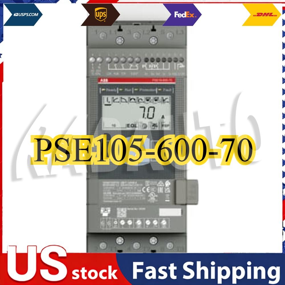1pc ABB PSE105-600-70 Soft Starter 106A