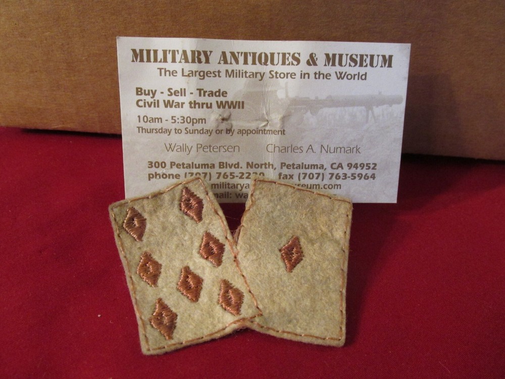 WW1 WW2 71st Artillery Coast Artillery patch wool /felt