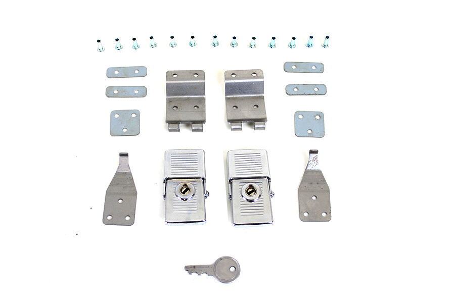 1964-1968 FL Saddlebag Lock Kit fits Harley Davidson