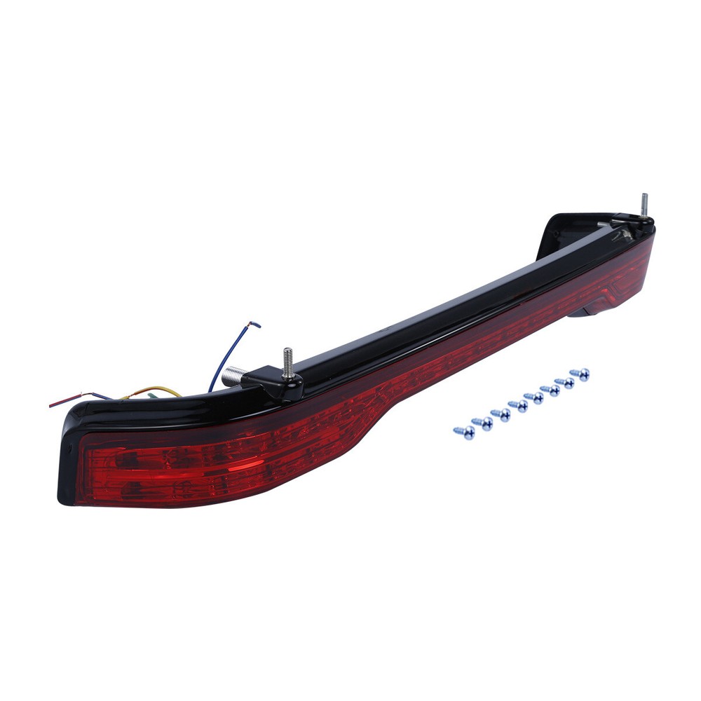 Chopped Trunk Pad Tail Light Mount Fit For Harley Electra Glide 14-25