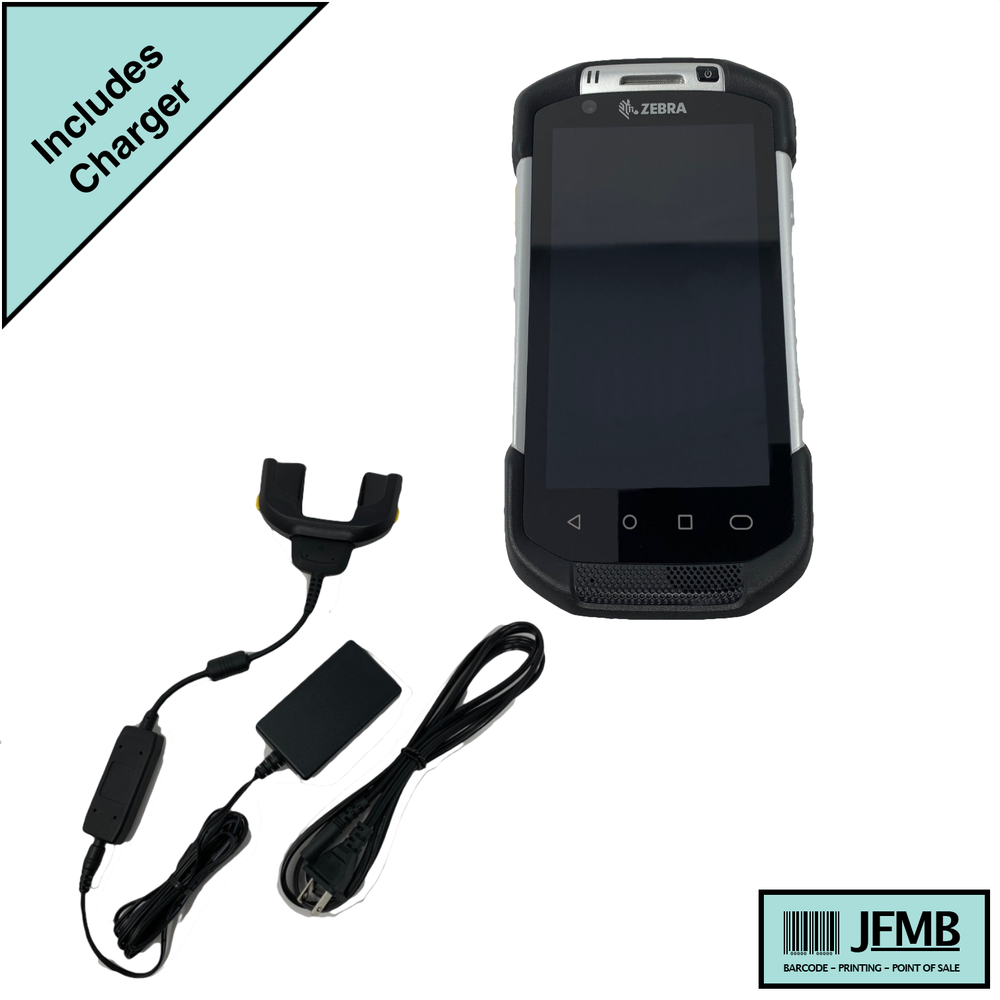 Motorola Symbol TC75 Barcode Touch Computer With Wall Charger