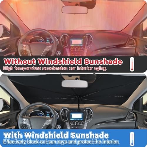 Windshield Sunshade Umbrella for Car Front Window Eagle Sun Visor for Car eagle