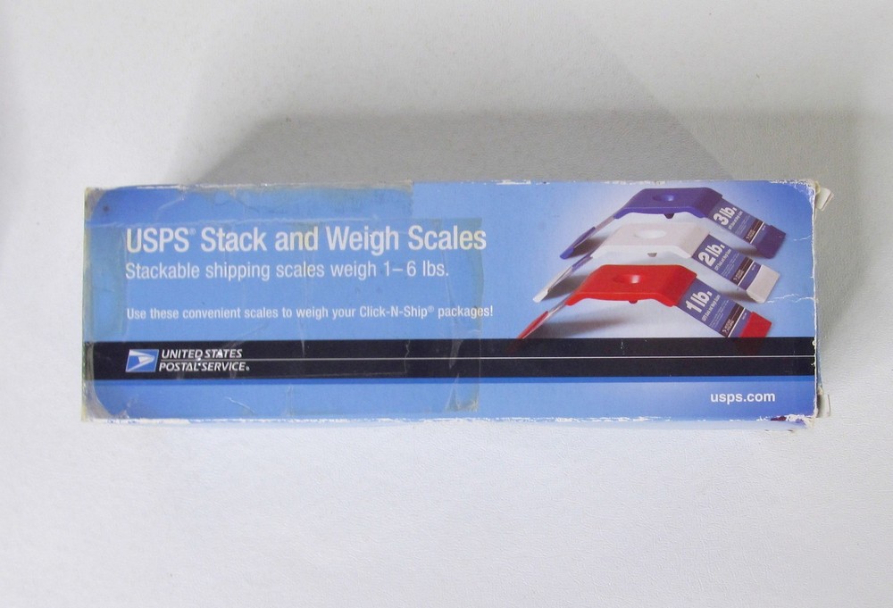 USPS Stack and Weigh Easy Shipping Scales | Stackable 1 - 6 lbs | FREE SHIP
