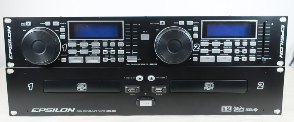 Epsilon CDUSB-2000 Rackmount Multi-Function CD Player